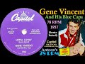 Gene Vincent | Lotta Lovin' | Capitol 78 rpm | 1957 USA