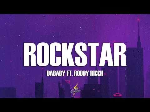 Dababy - Rockstar (Lyrics) ft. Roddy Ricch