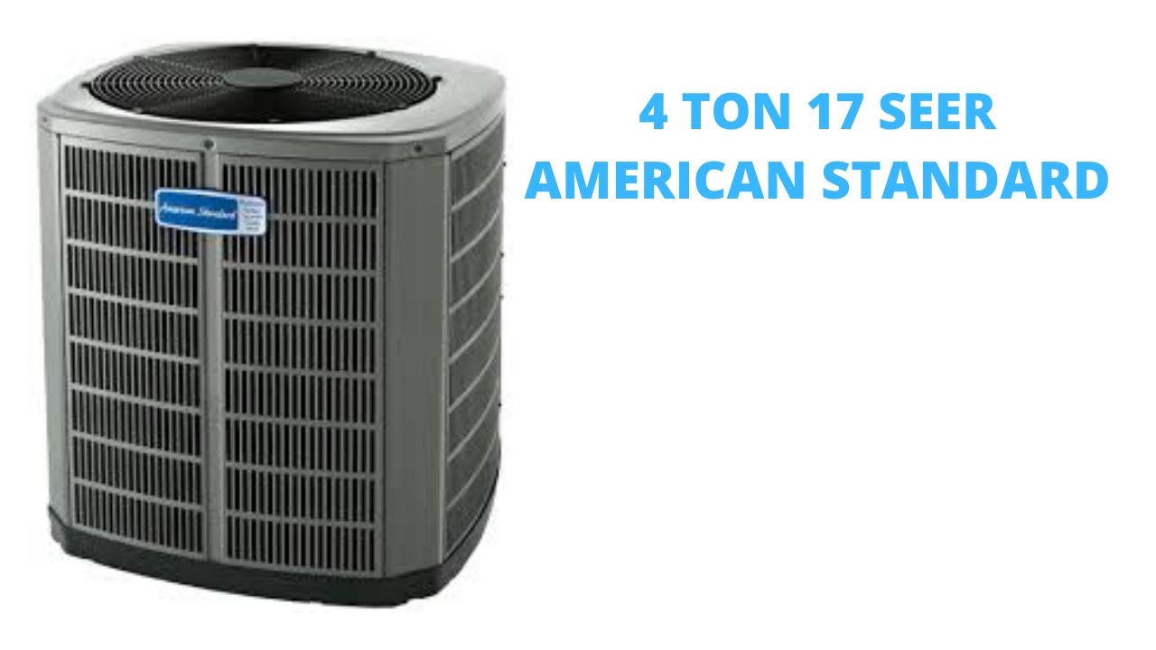 17 SEER 2 Stage American Standard Install