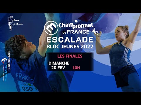 Finales Championnat de France Jeunes Escalade de Bloc 2022