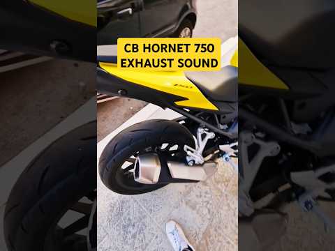 Thumbnail for 2025 Honda Hornet 750 exhaust sound🔥🔥🔥🔥
