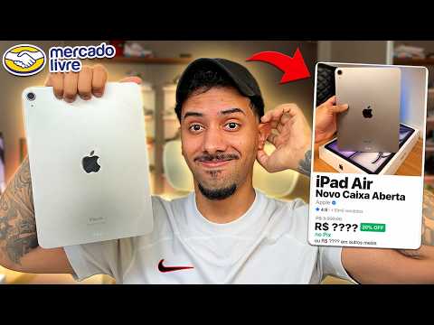 Comprei um iPad 