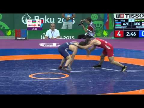 70кг за III Давид Тлашадзе Грузия   Руслан Дибиргаджиев Азербайджан