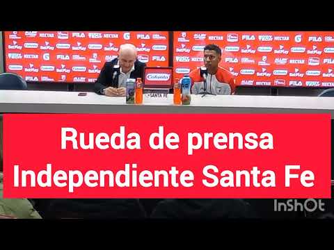 RUEDA DE PRENSA INDEPENDIENTE SANTA FE