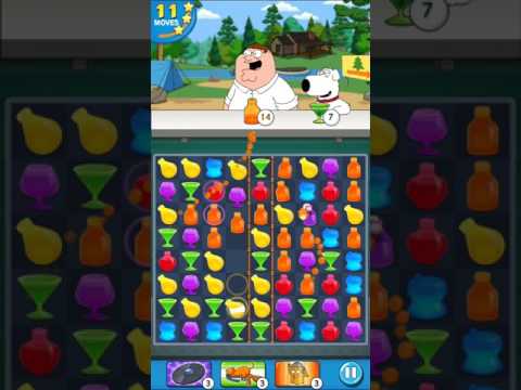 Family Guy - Another Freakin' Mobile Game : Level 47 - 3 stars! No Boosters!
