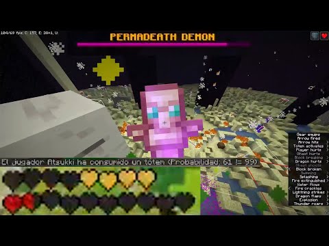DIA 30 RUN TO YOUR DEATH | PELEA CONTRA EL PERMADEATH DEMON | Permadeath FanMade