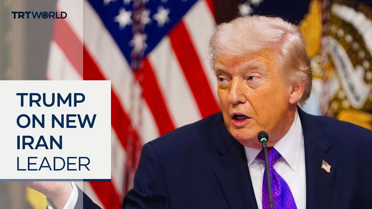 Video | Trump says he must be 'involved' in choosing Iran's next leader