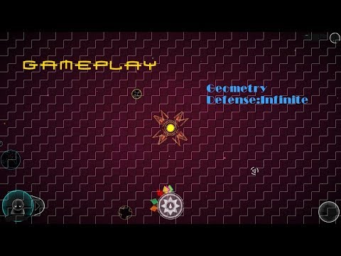 Geometry Defense: Infinite-Ретро дефенс-Gameplay/Геймплей