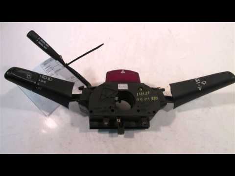 1999 Mercedes ML320 Column / combo switch a0015406545 163TYPE - mbiparts.com Used OEM Mercede... OEM