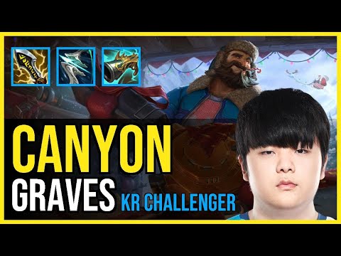 Canyon - GRAVES vs. KAYN Jungle | KR Challenger