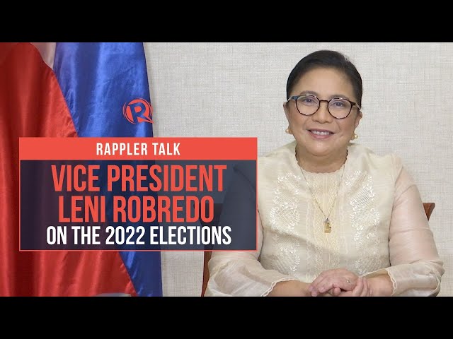 What would push Robredo to run in 2022?