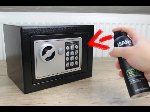 Experiment - How stable is the cheap safe?