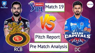 Dubai Cricket Stadium Pitch Report | IPL 2020 Match 19 RCB vs DC Pre Match Analysis