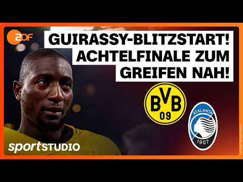 Borussia Dortmund – Atalanta Bergamo | UEFA Champions League, Play-offs 2025/26 | sportstudio