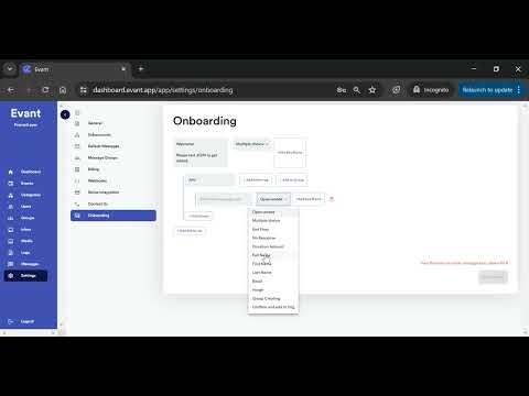 Evant.app video preview