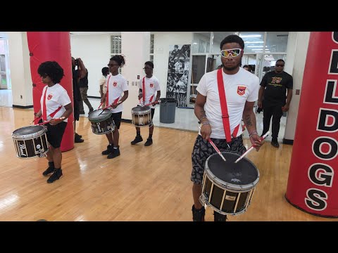 Georgia Mass Band Marching In