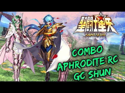 Aphrodite RC combo God Cloth Shun - Combo paling sakit Saint Seiya Awakening