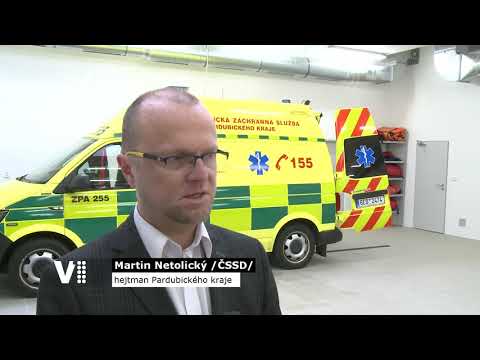 Chrudim má novou výjezdovou základnu záchranky