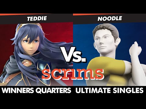 Scrims Showdown 44 Winners Quarters - Teddie (Lucina) Vs. NOODLE (Wii Fit Trainer) SSBU Ultimate