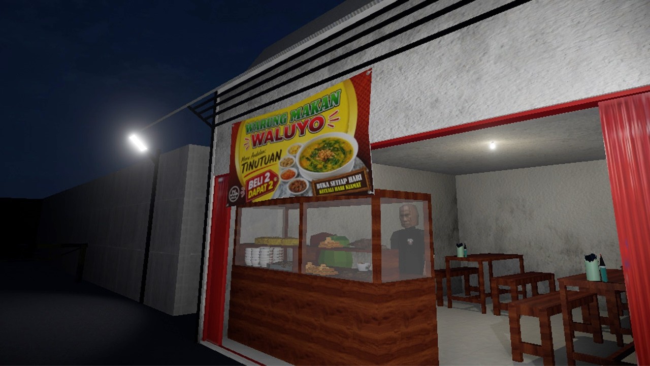 AKU BELI BUBUR MANADO DI MALAM HARI NAMUN HAL ANEH TERJADI.... Buying Tinutuan At Night