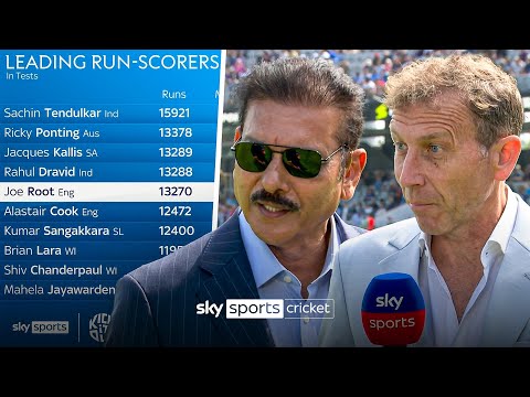 Will Joe Root catch Sachin Tendulkar's Test run-scoring record? 📈