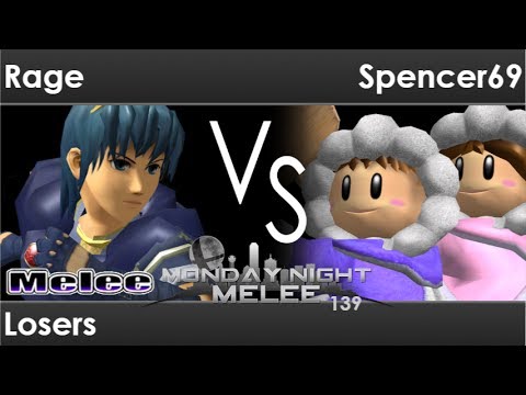 MNM 139 - Rage (Marth) vs Spencer69 (ICs) Losers - Melee