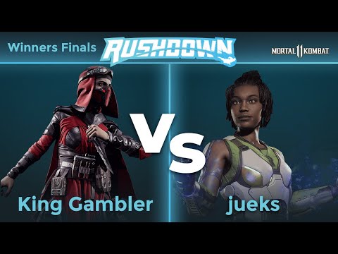 Rushdown 24 - jueks (Jacqui) vs King Gambler (Skarlet) Winners Finals - MK11