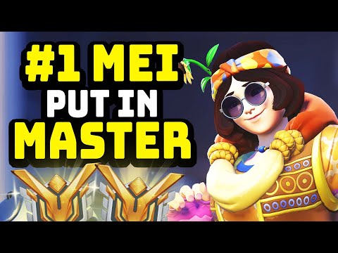 When the #1 Mei gets put in MASTER - Overwatch 2