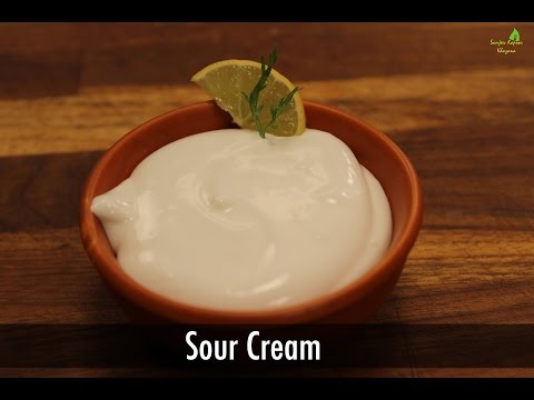Sour Cream | Sanjeev Kapoor Khazana