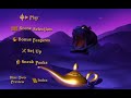 Opening To Aladdin Platinum Edition Disc 1 And Bonus Features