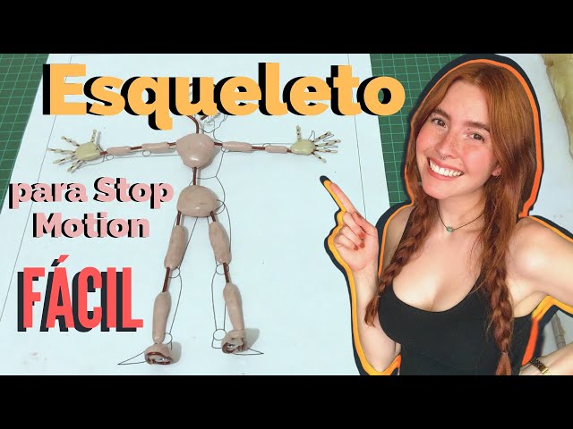 Vídeo relacionado con Gosera Kit de Armadura: Esqueleto de Marioneta de Metal para Armar, Fácil de Armar, Diseño de Personaje Animado, para Animación Stop Motion