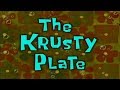 The Krusty Plate Title Card