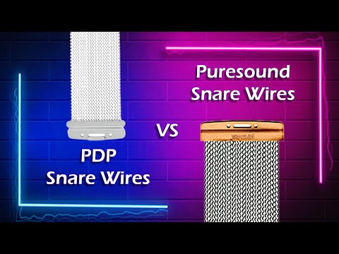 PDP vs Puresound 30 Snare Wires: DIY Drummer