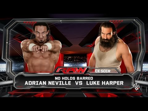 Adrian Neville vs Luke Harper (WWE2k15)