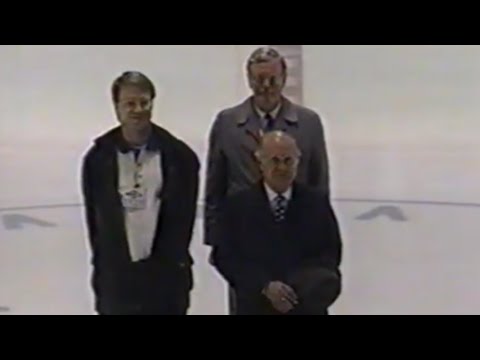 (Central Red Army) Russia vs Canada (Hamilton Kilty Bees) 1995 Anthem of Russia and Canada