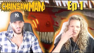 Dog and Chainsaw! Chainsaw Man Ep 1 REACTION