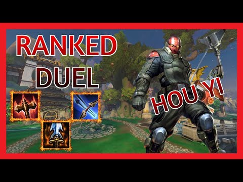 SMITE DUEL - HOU YI - CON ESTOS REBOTES DA GUSTO JUGAR HOU YI