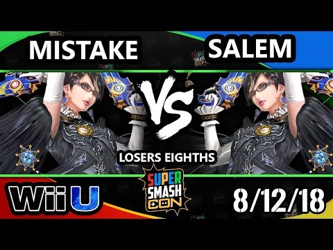 SSC 2018 Smash 4 - EMG | Mistake (Bayonetta) Vs. Liquid`Salem (Bayonetta) - Wii U Losers Top 8