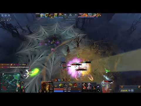 Bristleback - ultra kills Zeus, Pudge, Huskar thanks to LifesStealer