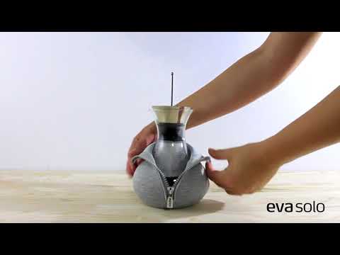 Чайник заварочный Eva Solo Tea maker, в чехле, серый, 1л - арт.567488