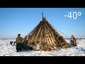 Warmest Tent On Earth Pitching In The Siberian Arctic Winter Ненецкая палатка чум