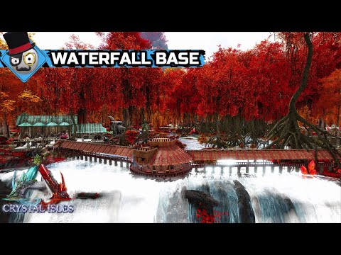 Ark Rag Waterfall Base Steam Community :: Video :: Ark: Crystal Isles - Bridge build ...