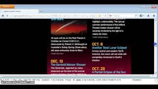 "2014: 11 MUST SEE SKYWATCHING EVENTS"