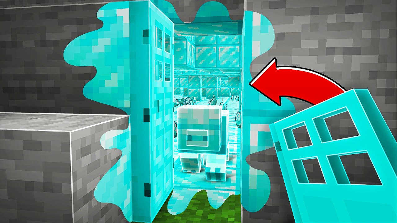 Minecraft, aber TÜREN TELEPORTIEREN mich...