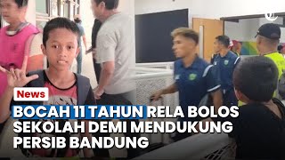Bogor Hari Ini: Perjuangan Bocah 11 Tahun untuk Dukung Persib Bandung di Pakansari dan Rela Bolos