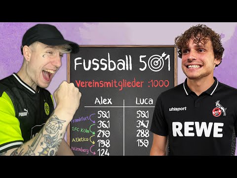 Eure NEUEN Kategorien! ⭐💣 Fussball 501 mit @Tabaaluca  ​