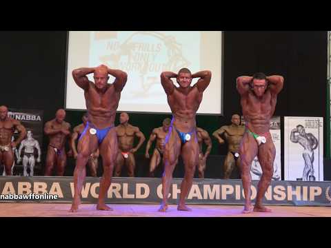 3rd Callout - Men Class 1 - NABBA World Championship 2018