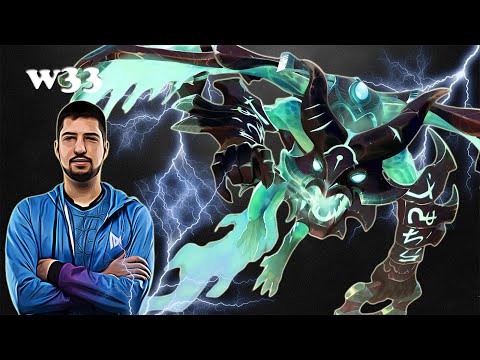 w33 - Visage Midlane with MinD ContRoL Weaver | Quit Game | Dota 2 7.28a Gameplay