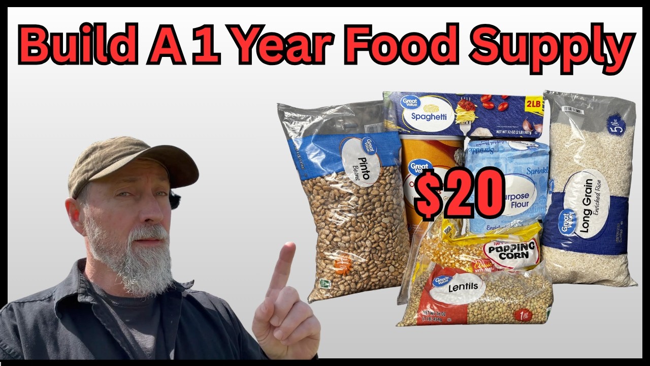 Turn $20 Into a REAL Emergency Survival Food Supply