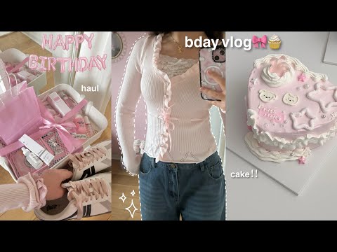 aesthetic birthday vlog✧･ﾟbirthday haul, fun with friends, grwm, bday party!